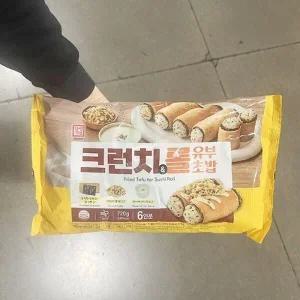 한성기업 크런치 앤 롤 유부 초밥 720g 아이스박스포장