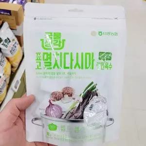 국물생각 표고 멸치다시마 한알육수 깊은 멸치맛 3.5g x 20개