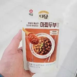 백설 다담 마파두부 양념 150g 아이스박스포장