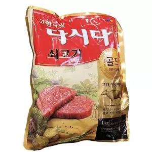 백설 쇠고기다시다 골드 1KG x 1개
