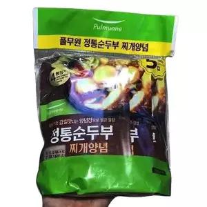 풀무원 순두부찌개 양념 140gx5개