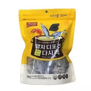 소스 앤 스파이스 멸치 디포리 다시팩 150g