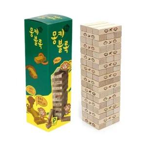 팝콘에듀 몽키블록 (종이 케이스)