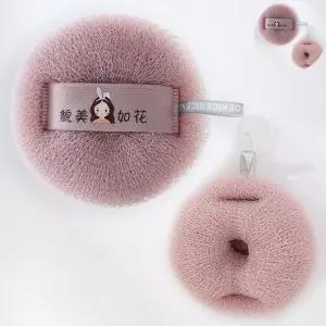 목욕 퍼프 스펀지 거품 샤워볼 인디안핑크 저자극샤워볼