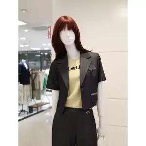 품절임박 에고이스트 포켓 디테일 싱글 버튼 반소매 자켓 ES2WJ966 2723522