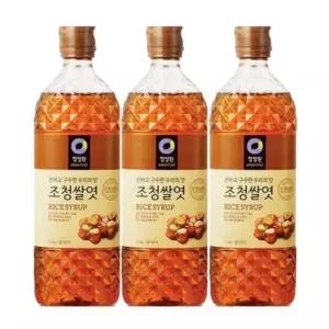 청정원 조청 쌀엿 1.2kg 3개