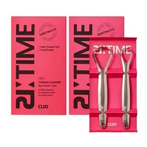 크리오 덴티메이트 리타임 혀클리너 올스테인리스 420 백태제거 스푼타입 2입 2세트 MNS