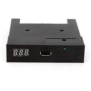 플로피 드라이브 에뮬레이터 3.5인치 1.44MB USB SFR1M44 U100K 업데이트된 플래시 교체용 블랙