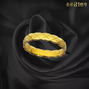 여자 순금 반지 엠보  5.625g 99.9