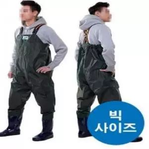빅사이즈 국내생산 가슴장화우의 우비
