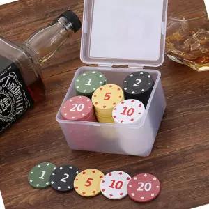 세모소 다목적가정용소품 실생활보조도구 생활편의아이디어 숫자형포커칩100
