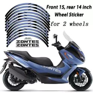 휠 림 스티커 반사 액세서리 ZONTES 368E 368D 368M 350E 350M 35 MRLG082