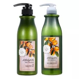 과일나라 컨퓸 아르간 샴푸 컨디셔너 750ml 2개 두피 모발 헤어케어