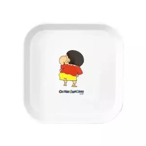 캐릭터짱구그릇 사각앞접시 유아어린이식기