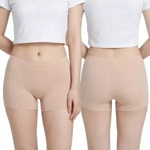 [제이앤제이컴퍼니]물랑루즈 3매입 프리미엄 60수 모달 심리스 여성 드로즈 사각팬티 빅사이즈 가능 RF443