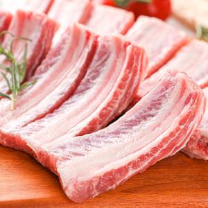 [대명축산식품] 국내산 돼지 등갈비 500g 구이용 찜용 폭립 쪽갈비 바베큐