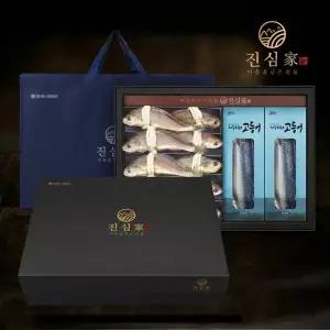 [진심家]영광법성포 굴비_제주 겨울고등어 혼합세트(굴비 10미(1.0kg 20cm내외)+고등어 6쪽(960g))