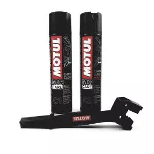 MOTUL 모튤 체인 관리 세트 루브 클리너 브러쉬 C1 C2 오토바이 바이크 구리스 CHAIN LUBE O X Z링