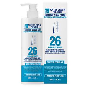 닥터리드엠 프리미엄 샴푸 500ml, 1개 (탈모증상 완화에 도움을 주는 기능성 샴푸)