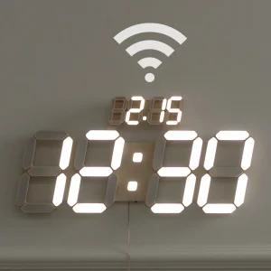 플라이토 와이파이 인테리어 3D LED 벽시계 38cm 데이즈 / 포토구매평