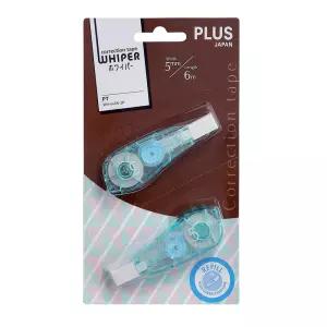 플러스 수정테이프 화이퍼 파스텔 WH-645R-2P (리필2pcs)