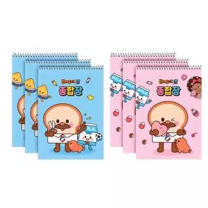 브레드이발소 무선 종합장 2탄 약 30매 혼합 6개