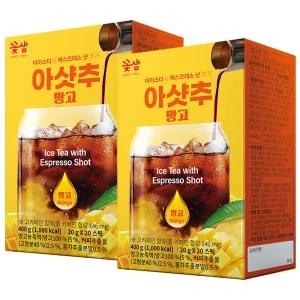 꽃샘 아샷추 망고 20T x 2개 / 액상차 액상스틱 음료