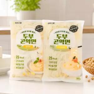 라라스팜 두부곤약면 저칼로리 곤약면 저탄수 실곤약 2종 택1x10팩