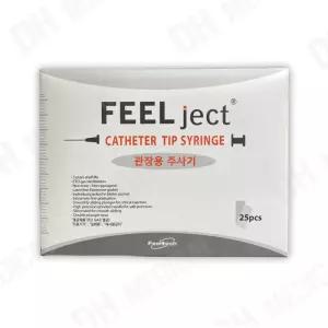 필텍 일회용 관장용 주사기 60cc 25개