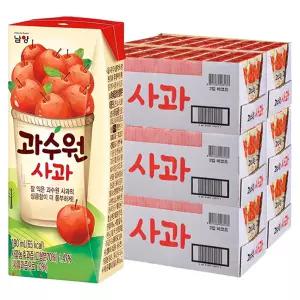 남양과수원 사과주스 간편섭취 음료 190ml 144개