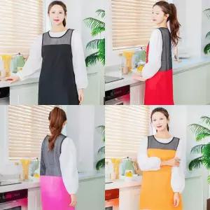 요양보호사 망사 앞치마 여름 시원한 원피스 앞치마 주방 식당 어린이집 유치원 재가복지센터 빅사이즈 인쇄 자수 가능