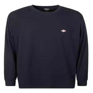 26SS 단톤 플레인 롱 슬리브 DTC0200TCBNAVY DOM