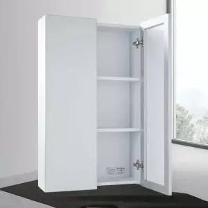 화이트 욕실 수납장 화장실 수건장 500x800 AJCB-9549