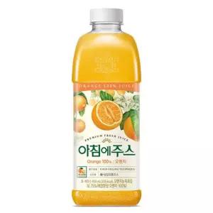 서울우유 아침에주스 오렌지 950ml x 8입