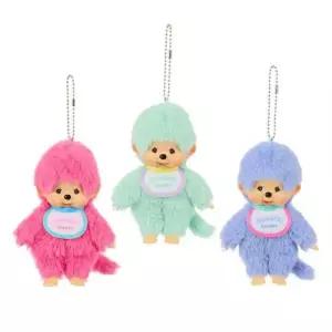 일본 수입 몬치치 컬러즈 키체인 (3컬러)