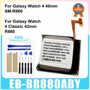 삼성 갤럭시 워치 4 40MM SM-R860용 새 EB-BR880ABY 240mAh, 클래식 42MM + 도구용