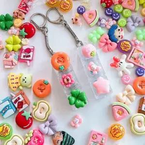 LED3구 키캡만들기 키링diy 30명분 클리커 키보드키링세트 DIY키트 꾸미기 만들기키트