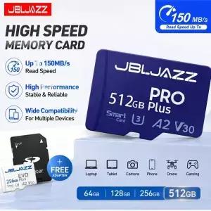 익스트림 프로 TF 카드 512GB EVO PLUS SD A2 클래스 10 UHS1 플래시 메모리 휴대폰 카메라 드론용