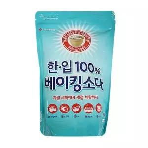 생활건강 베이킹소다 과일 1kg 설거지 세탁 찌든때 베킹소다 세탁세제