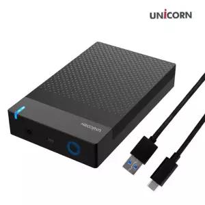외장하드케이스 유니콘 HDD-500V USB3.1 3.5인치 하드보관함