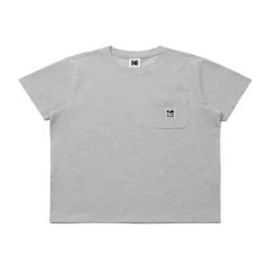 레인보우 소로나 포켓 반팔 티셔츠 우먼 MELANGE GREY