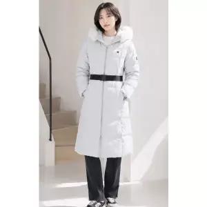 [르꼬끄](강남점)[정상가499,000원][70% OFF] 여성 밍크퍼 구스 롱다운 LGR / QP422ODJN2
