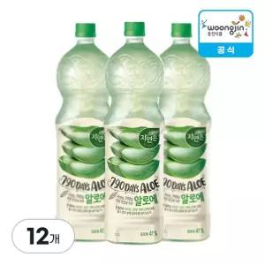 웅진식품 자연은 알로에 1.5L 12개