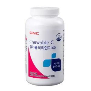 [롯데백화점]GNC [GNC] 츄어블 비타민C 500 90정(285.03g) 1개