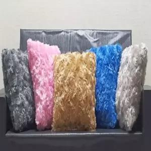 장미 극세사 쿠션 50x50 소파쿠션 거실소품
