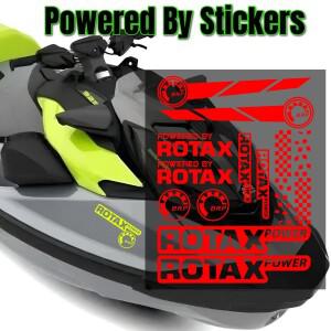 제트스키 스티커 파워드 바이 RXP RXT GTI WAKE 보트 ROTAX 1330 1000R 150 스키두 BRP 캔암 로탁스용 데