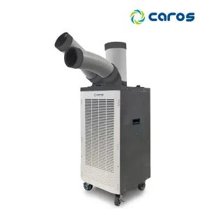 캐로스 2구 이동식에어컨 CPC-F4000G / 실외기없는 산업용 공업용 업소용 공장형 자바라 창고 공사현장