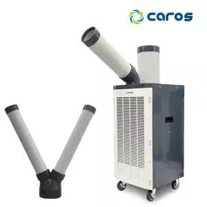 캐로스 1∼2구 이동식에어컨 CPC-F3100G_2 /실외기없는 산업용 공업용 업소용 공장형 자바라 창고 공사현장