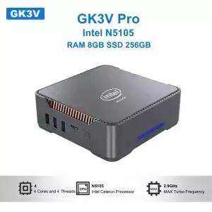 GK3V 프로 미니 PC 인텔 N505 RAM 8G SSD 256G BT42 윈도우 강력한 데스크탑 게이밍 컴퓨터 노트북 오피스