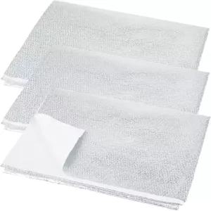 포트홀더용 HFYZZ 2팩 내열 배팅 - 35x47인치 소프트 열 반사 패브릭 단열 보온 안감 퀼팅 재봉 공예 냄비